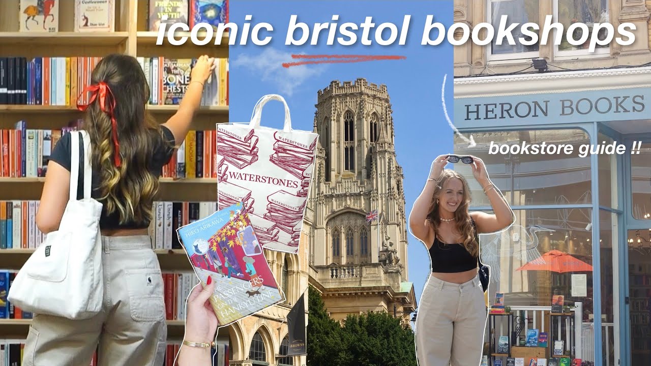 ultimate bookstore guide for BRISTOL | book shopping & book haul