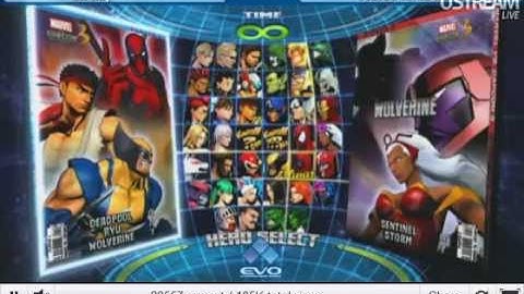 EVO 2011 - Marvel vs Capcom 3 - Mike Ross vs. DR Ray