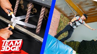 Don't Cut Your Friend's Rope! | 2nd Story Fall!! Net Worth