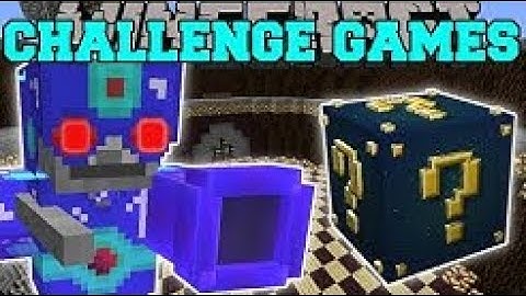 PopularMMOs Pat And Jen  Minecraft: SKELETRON CHALLENGE GAMES - Lucky Block Mod - Modded Mini-Game