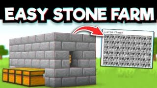 Minecraft AFK Stone Generator - 9,800 per Hour!