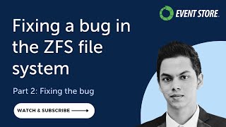Event Store Cloud: Part 2 - Fixing A Bug In The ZFS File System
