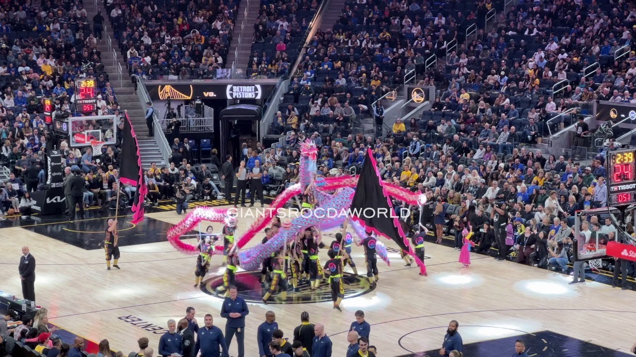 GOLDEN STATE WARRIORS x BRUCE LEE NIGHT x DRAGON DANCE BY LIONDANCEME