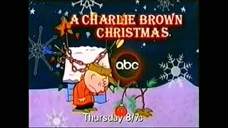 2004 Vhs Recording A Charlie Brown Christmas Commercial From Abc Wxyz 7
