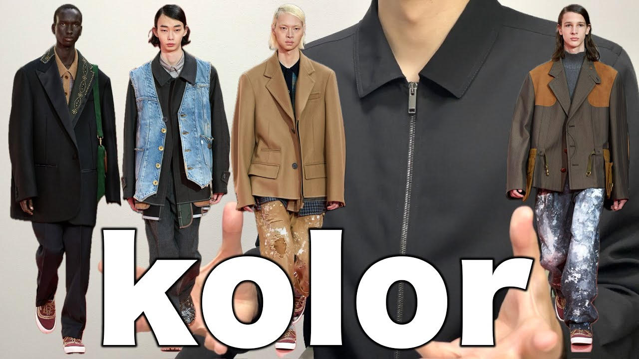 kolor ジャケット コート sacai dries好きの方へ身幅56 - テーラード