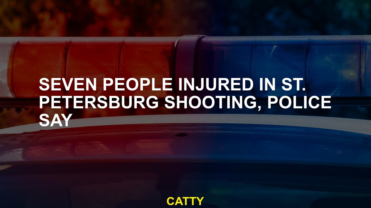 Seven people injured in St. Petersburg shooting, police say - YouTube