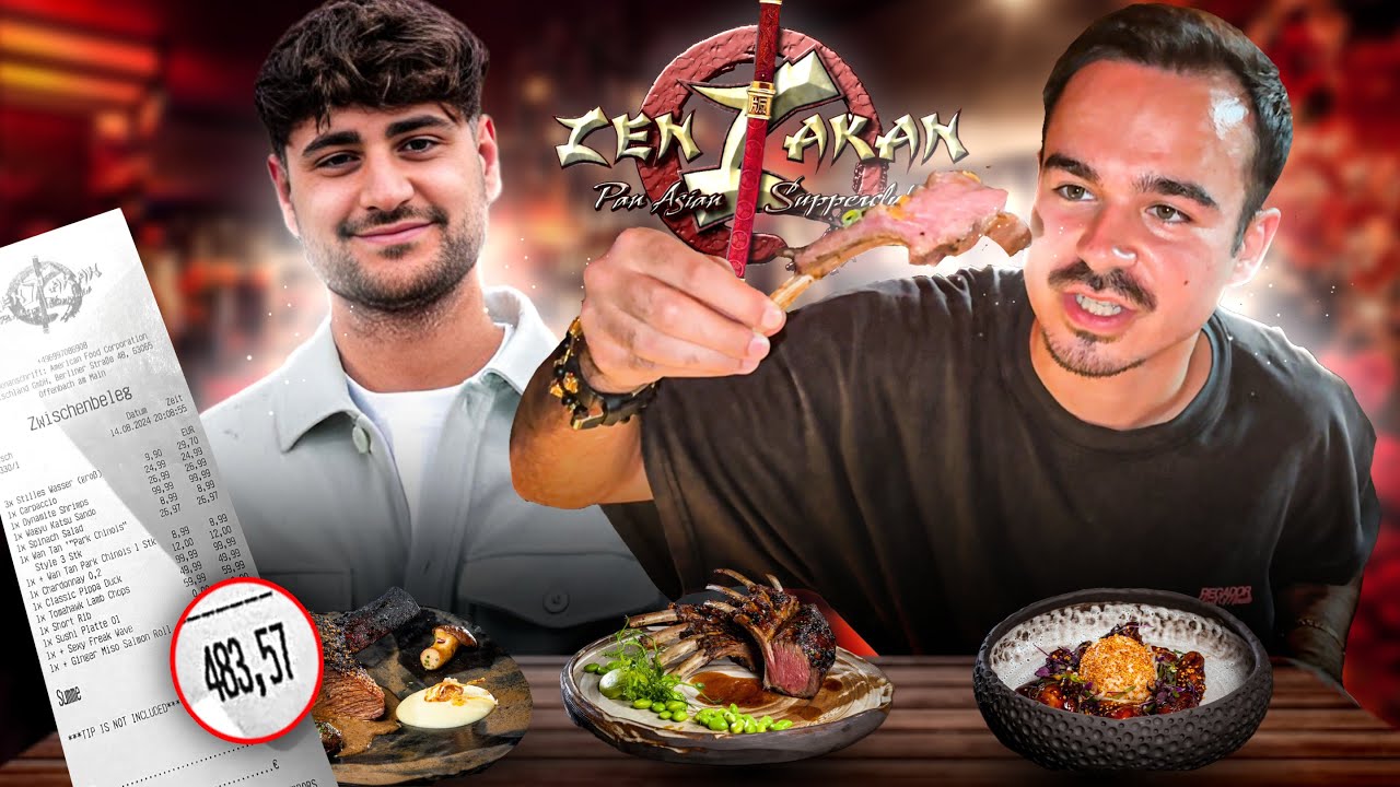 Ist das wirklich das BESTE RESTAURANT DEUTSCHLANDS ? 🥩 Zenzakan Food Vlog
