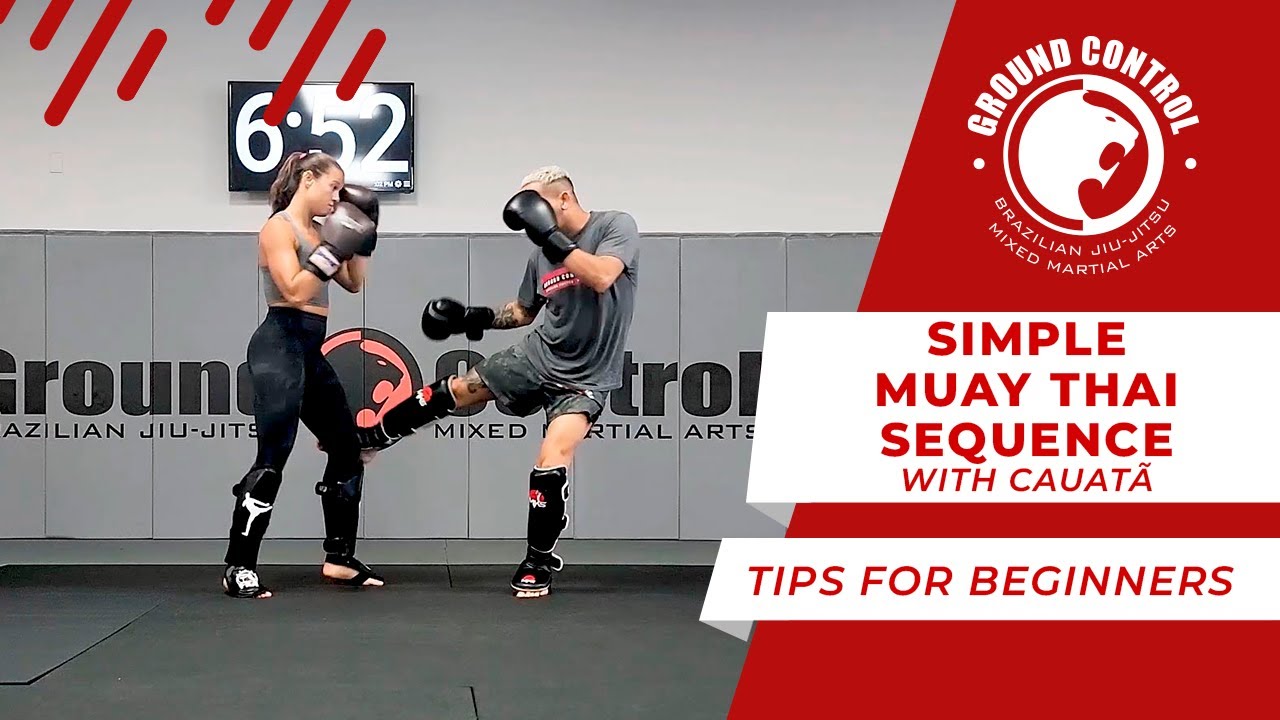 MUAY THAI LOW KICK SEQUENCES FOR BEGINNERS w/coach Cauatã and Coral. YouTube