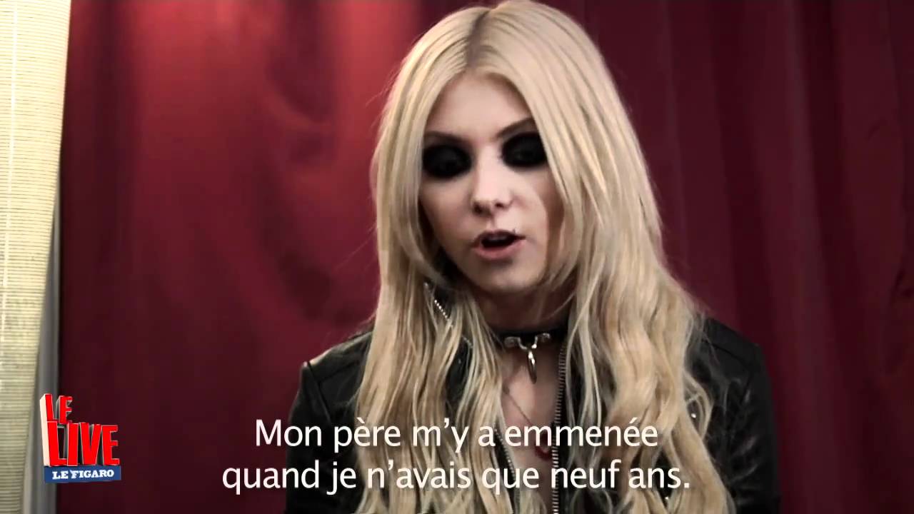 The Pretty Reckless ( Taylor Momsen ) - Le Live - Interview par Antoine Daccord - Le Live