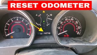 how to reset your car trip Odometer