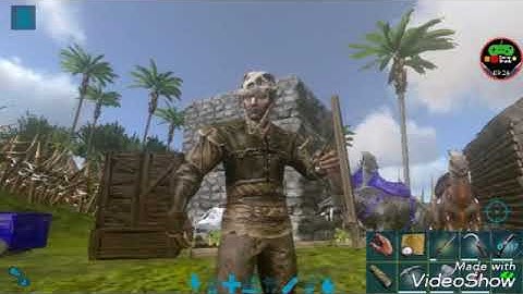 ARK SURVIVAL EVOLVED MOBILE:TAPEJARA AND NICE COLOURED PTERANODON TAMING