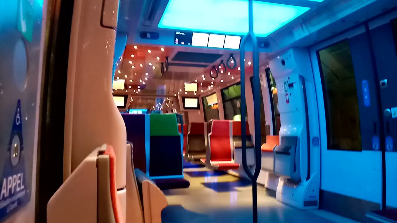 [Paris] RER E Trajet dans une Z50000 De Hausmann Saint Lazare à Rosa Parks