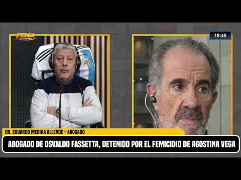Osvaldo Fassetta's Lawyer, Detained for the Femicide of Agostina Vega