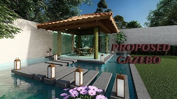 GAZEBO Design | Lumion 11 | Walkthrough | Exterior Design