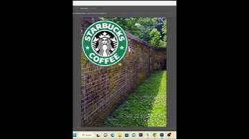 Starbucks logo mockup in Photoshop | #shorts #short #how  #photoshop #editing @technicalsnap