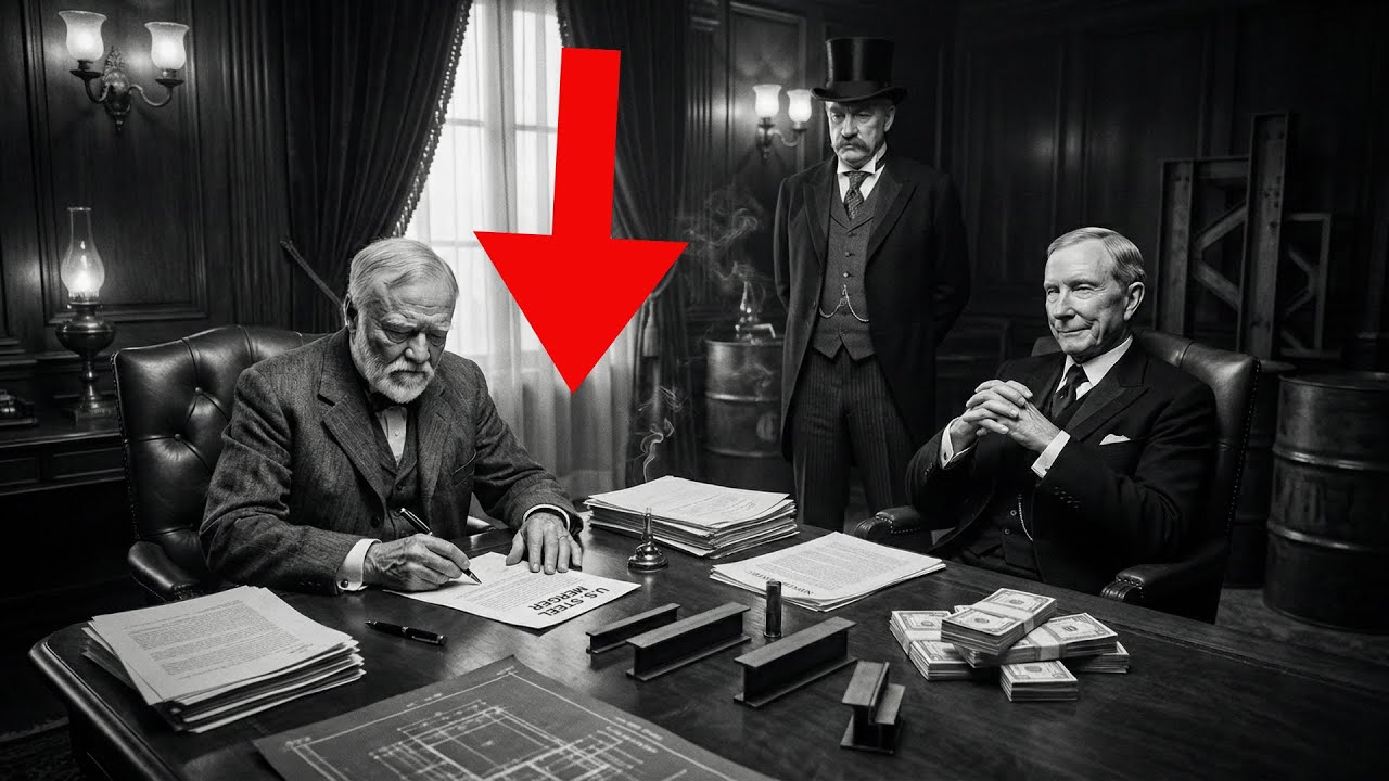 John D  Rockefeller CRUSHED Andrew Carnegie — The Oil King vs  the Steel Baron's SECRET War