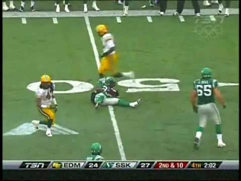 Edmonton Eskimos Maurice Lloyd highlights - Septem...