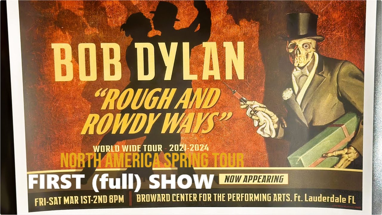First (full) Show of Bob Dylan's US Spring Tour - Fort Lauderdale