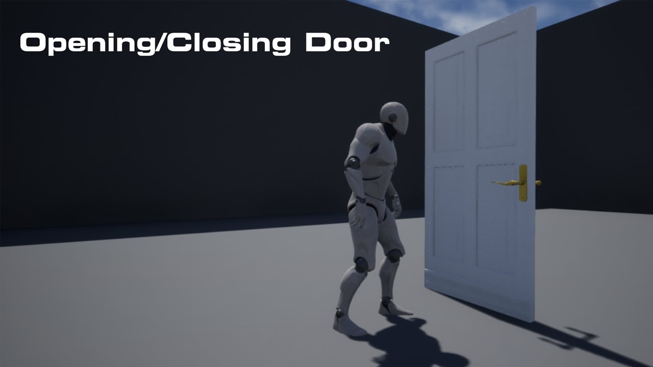 Opening/Closing Door Tutorial Unreal Engine 4
