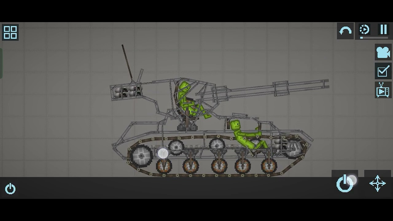 ugly af fictional oscillating turret tank(laggy af idk why)