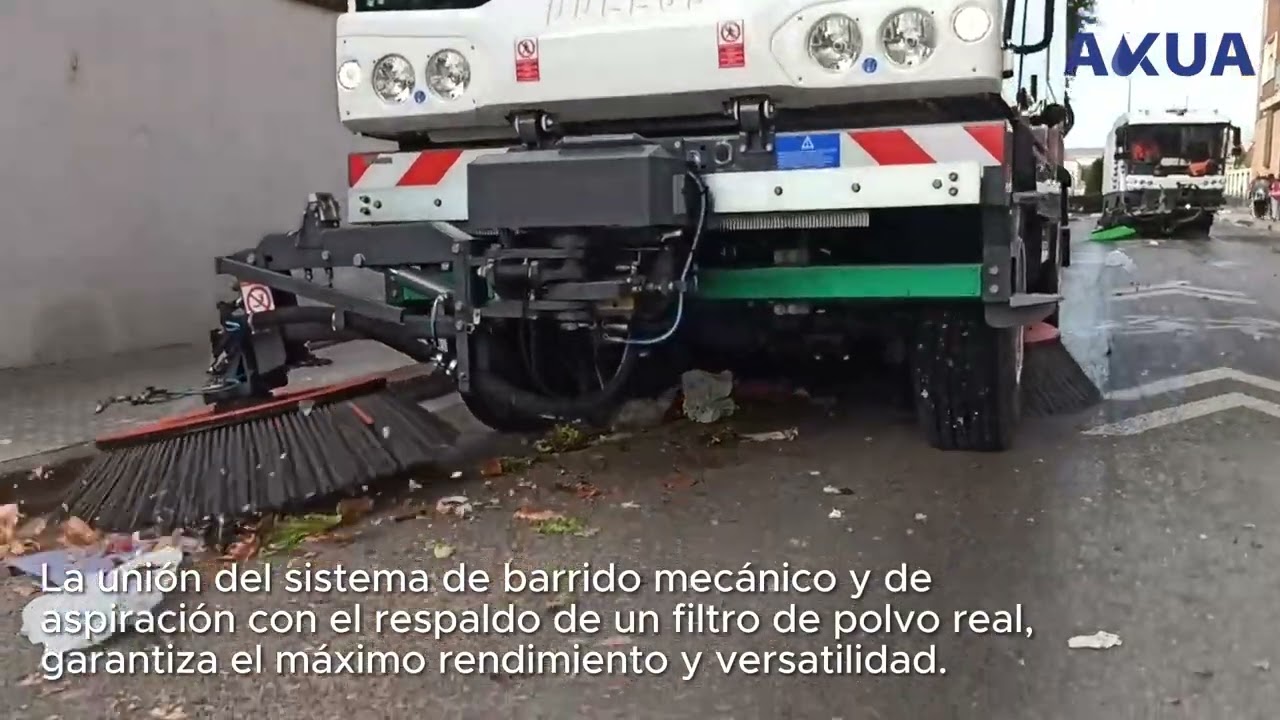 Descubre la barredora urbana Dulevo D6