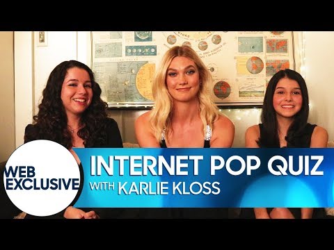 Karlie Kloss vs. Internet Pop Quiz vs. Tonight Show Starring Jimmy Fallon Karlie Kloss vs. Internet Pop Quiz vs. Tonight Show Starring Jimmy Fallon