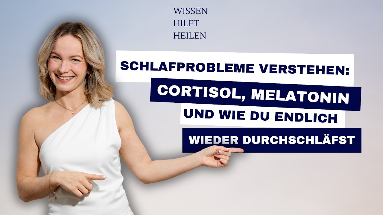 Schlafprobleme verstehen – Cortisol, Melatonin und wie du endlich wieder durchschläfst