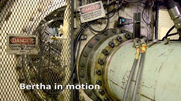 Raw video of Bertha in operation (Jan. 6, 2016)