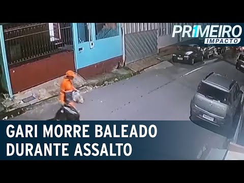 Gari morre durante tentativa de assalto enquanto trabalhava | Primeiro Impacto (29/04/22)