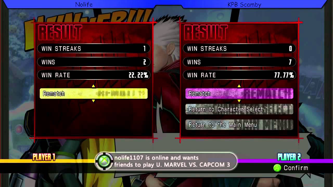 UMVC3 FT10 Nolife Vs KPB Scamby 05/17/15