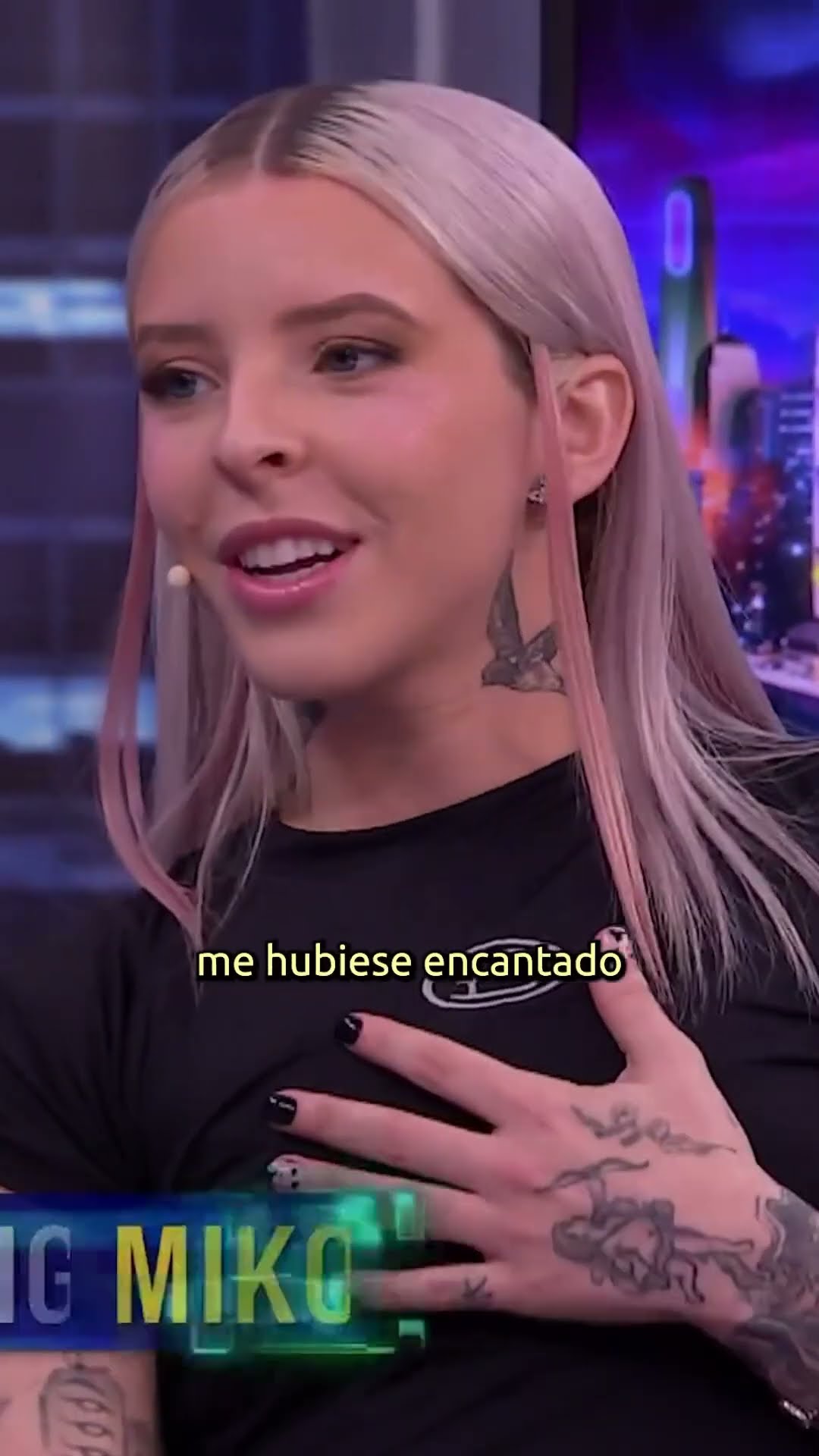 Young Miko da un mensaje de apoyo a los jóvenes LGTBIQ+ #ElHormiguero #Shorts