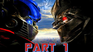 Transformers: The Game All Cutscenes Part 1 Walkthrought [1080P PC] AUTOBOTS | No Commentary