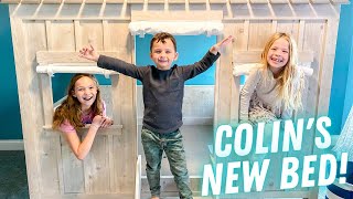 Colin Gets a Room Makeover !!