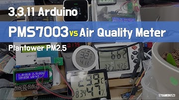 [모두의 아두이노 환경 센서] C202 미세먼지 센서 ♡Arduino PMS7003 vs Air quality meter