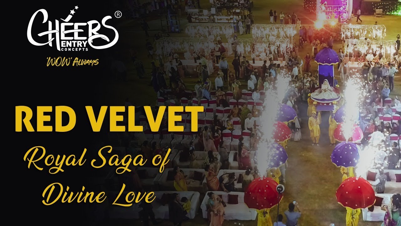 Grand Velvet Jaimala Couple Bride Groom Wedding Entry Concepts Themes Varmala Best New Top