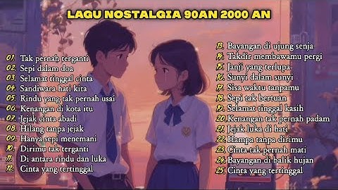 Pop Lawas Nostalgia Indonesia – Lagu Jadul Bikin Ingat Mantan & Masa Sekolah