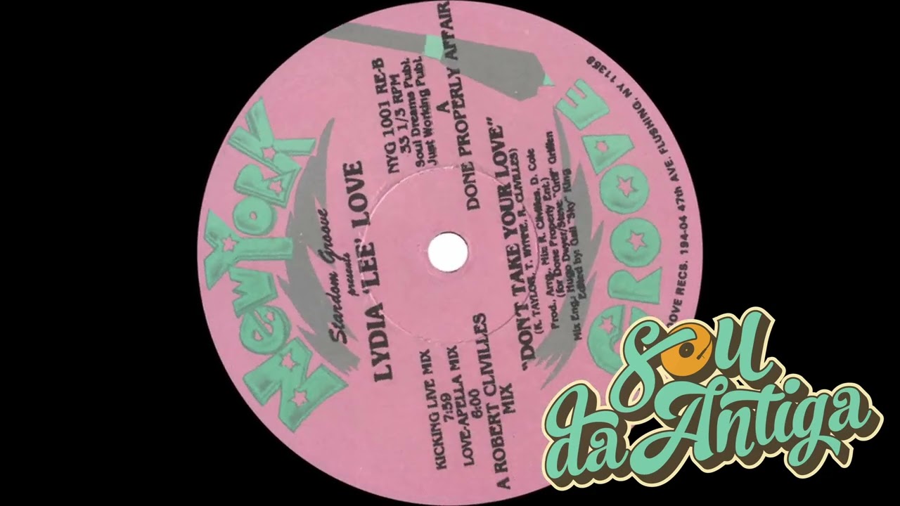 Download Lydia 'Lee' Love - Don't Take Your Love (Love-Apella Mix) *1987* MP3