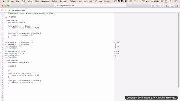 32  구조체 [스위프트2 튜토리얼]