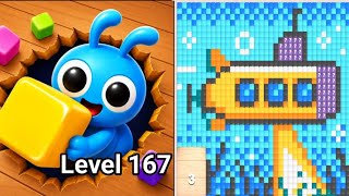 Food Hunt: Pixel Puzzle Level 167 Walkthrough Solution 