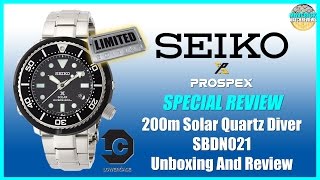 Rare! | Seiko Lowercase Limited Edition 200m Solar 