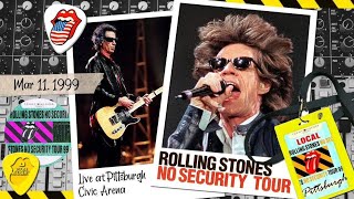 The Rolling Stones live at Civic Arena, Pittsburgh - March 11, 1999 | Full concert +video recordings