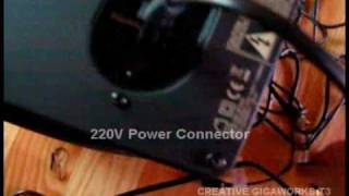 CREATIVE GIGAWORKS T3 SPEAKER OVERVIEW