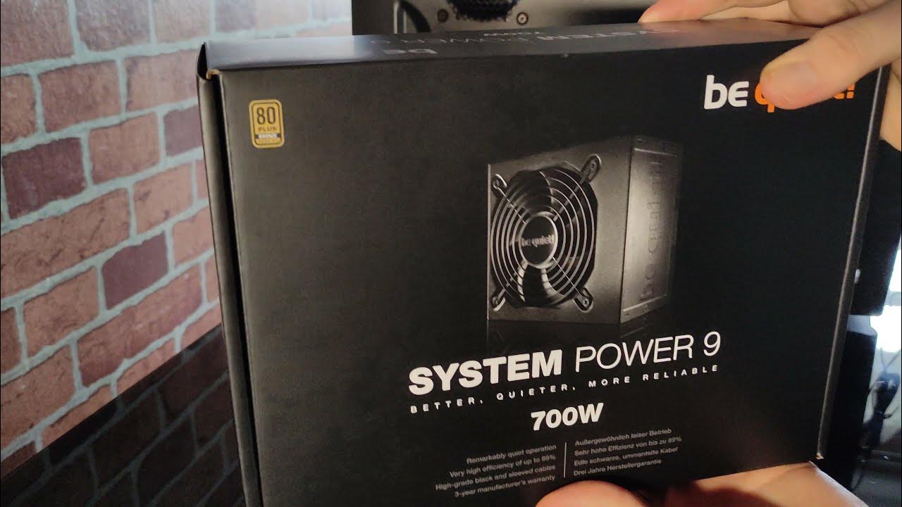 Повер 9. System Power 9 700w. Be quiet! System Power 9 700w. Блок питания be quiet System Power 9 700w вентилятор. Be quiet System Power 9 700w обзор.