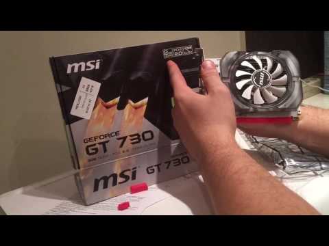 Видеокарта MSI PCI-Ex GeForce GT 730 2048MB DDR3