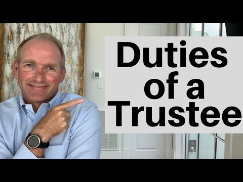 Video: Wie zijn trustees in een trust?