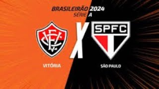 Vitória 1 x 3 São Paulo brasileirão 2024 melhores momentos