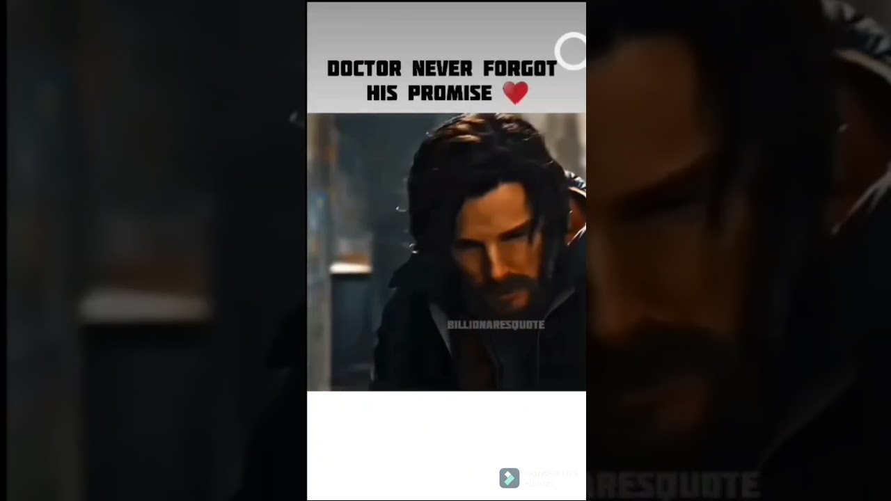 Strange and his Promise🥲 