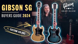 Official Gibson SG Buyers Guide 2023 - Original, Modern & NEW Custom Color Series SG