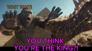 Godzilla vs Kong Egypt Battle with subtitles Pt. 1 | Godzilla x Kong The New Empire