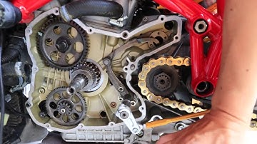 Ducati Shift Control Fork Action